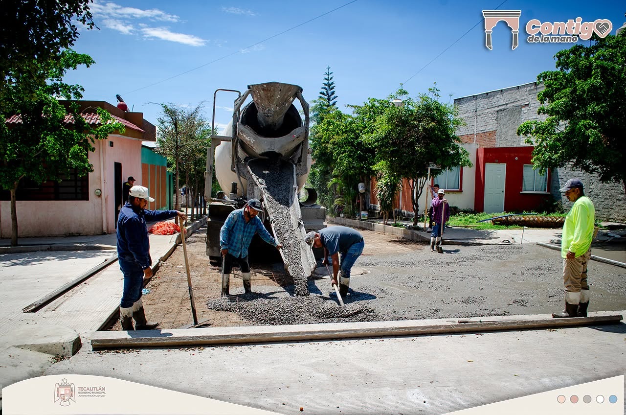 Así avanza la calle Víctor Díaz en la colonia #RealDeMinas