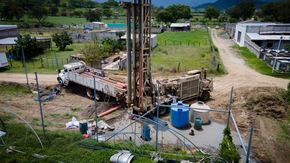 Iniciamos la perforación de un nuevo pozo profundo