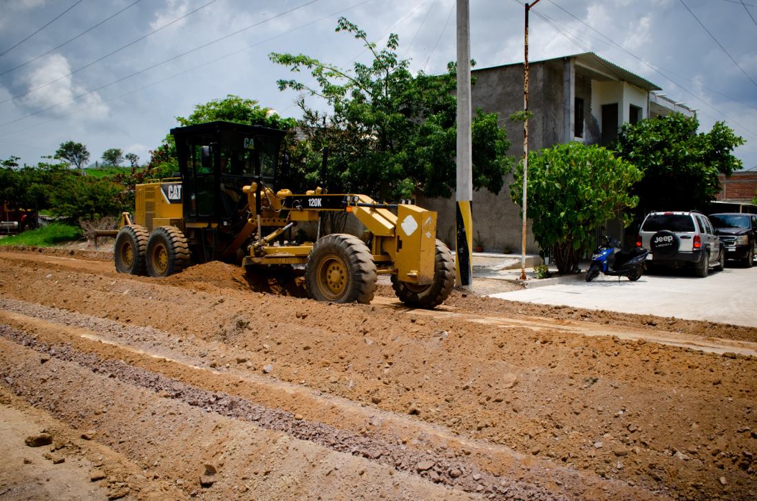 Dio inicio el acondicionamiento de la calle #Cobre en #RealDeMinas